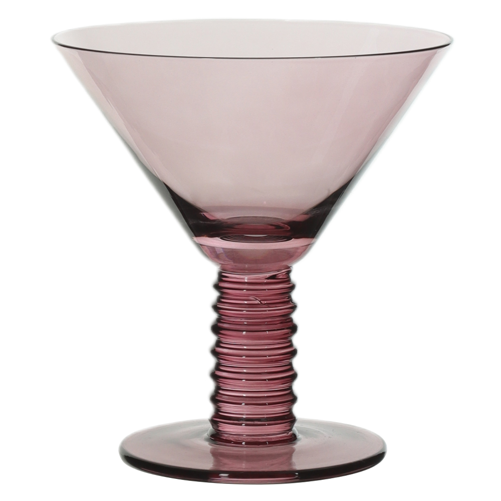 CJ TACA MARTINI 205ml 12X11cm C/4 PCS SPIRALE (MALVA)