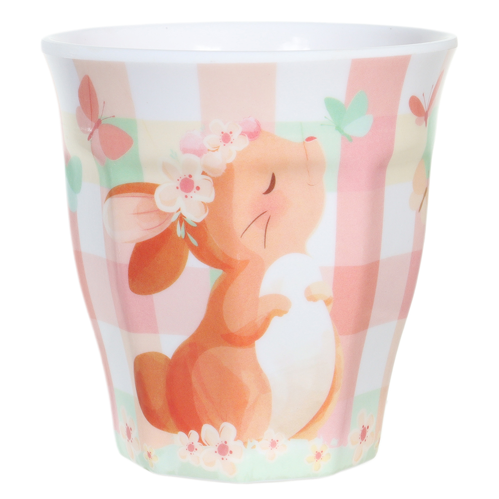 COPO MELAMINA VIBRANTE 300ML (COLORIDO) 8,8X8,8X8,9cm