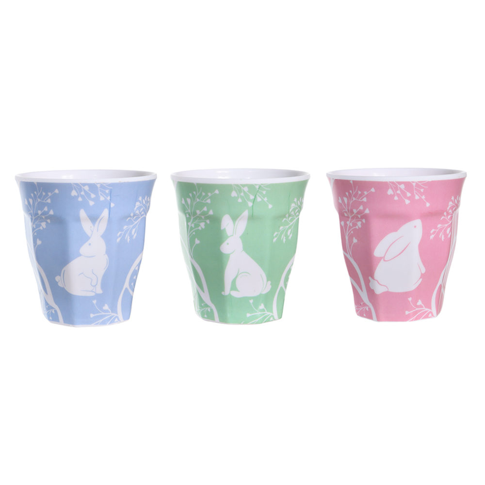 COPO MELAMINA CANDY 300ML (COLORIDO) 8,8X8,8X8,9cm