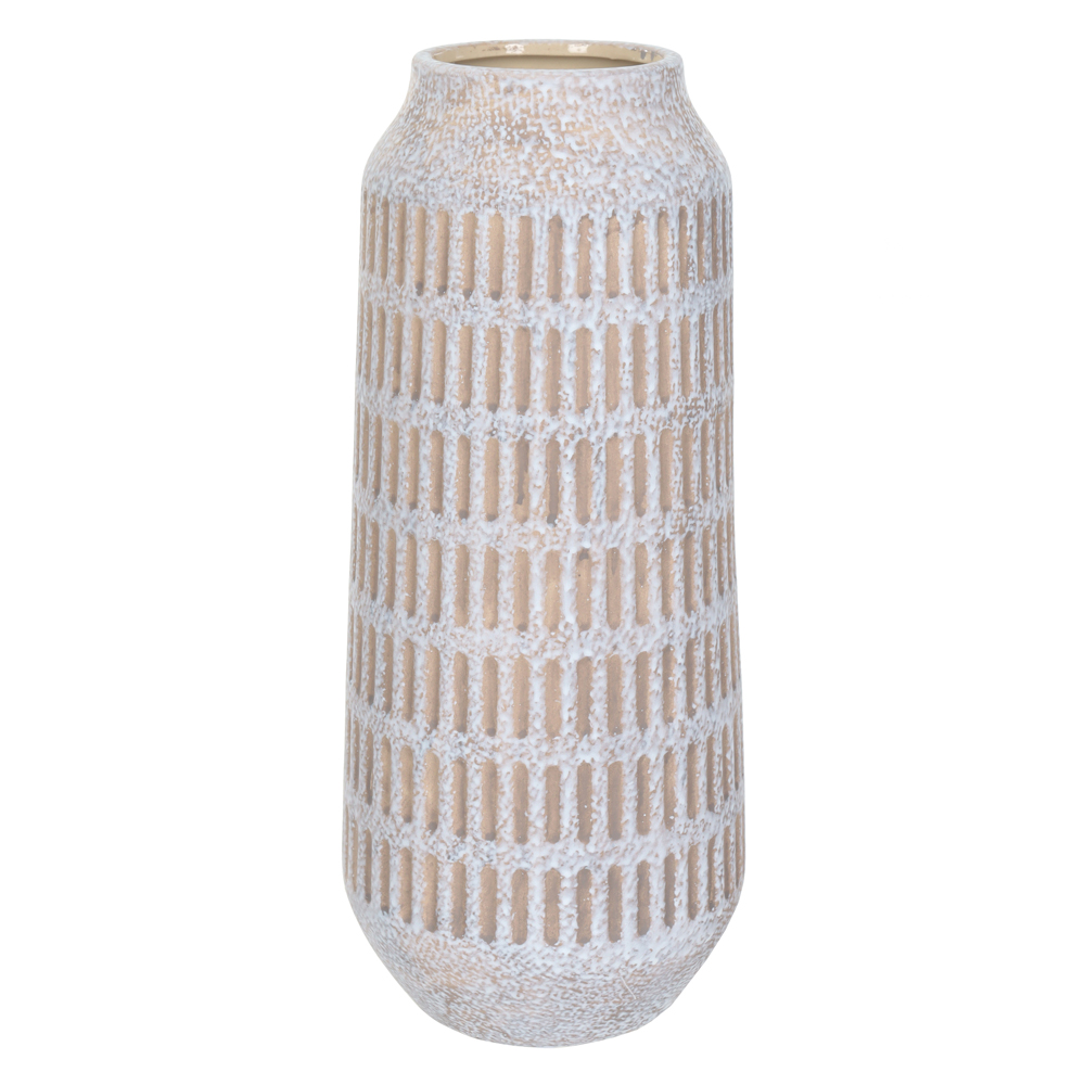 VASO CERAMICA (MARROM) 32,5cm