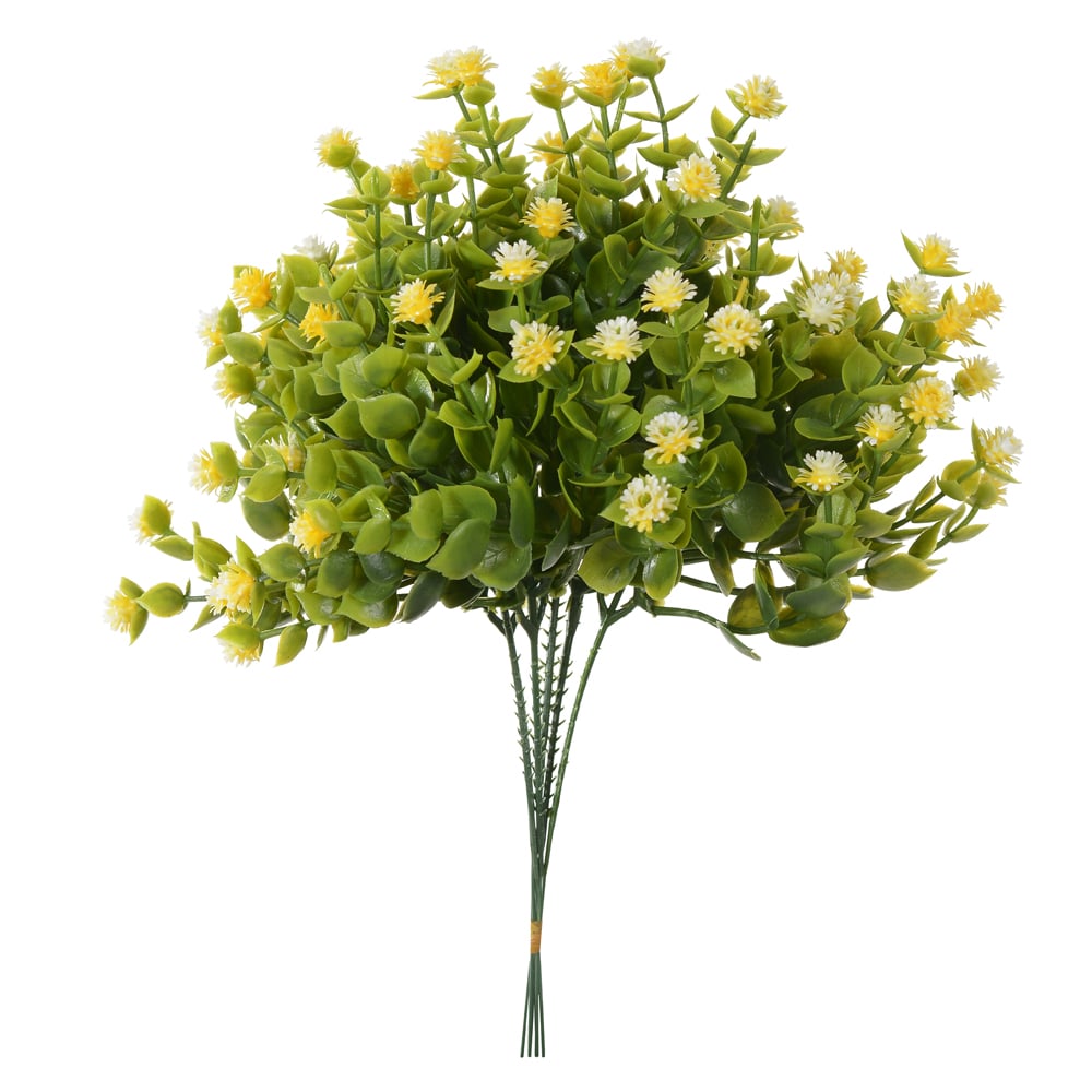 F.PICK FLOR MINI PLASTICO X15 (AMARELO) 25cm