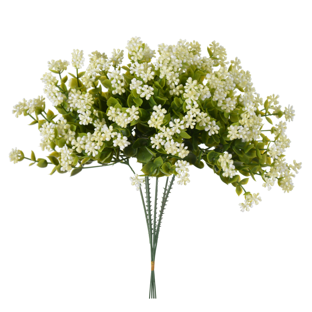 F.PICK FLOR MINI PLASTICO X15 (BRANCO) 25cm