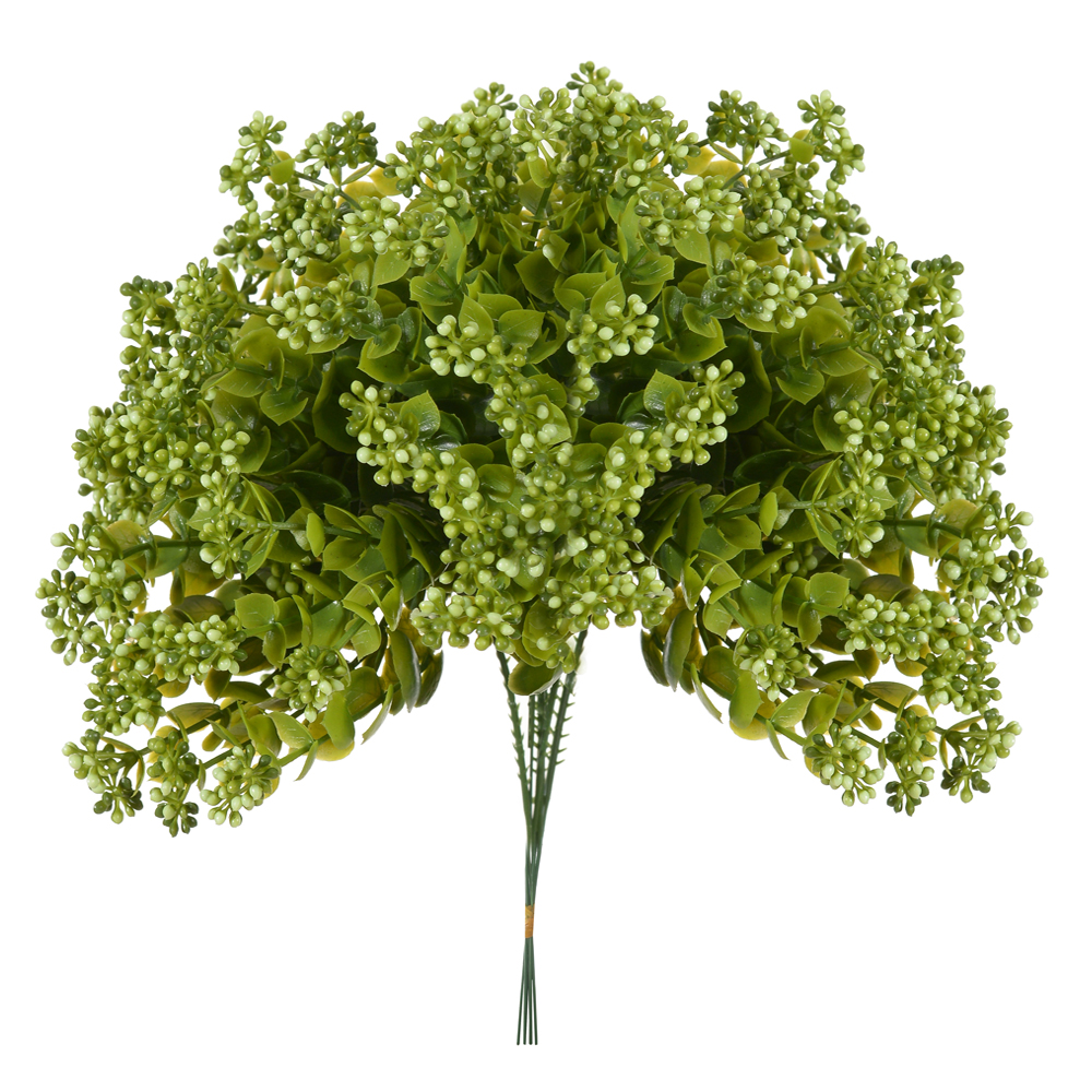 F.PICK FLOR MINI PLASTICO X15 (VERDE) 25cm