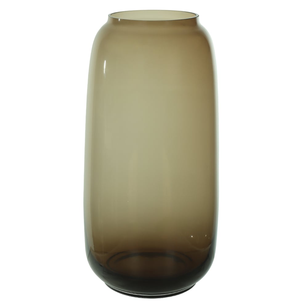 VASO DECORATIVO VIDRO (AMBAR) 27,5cm 13,5d