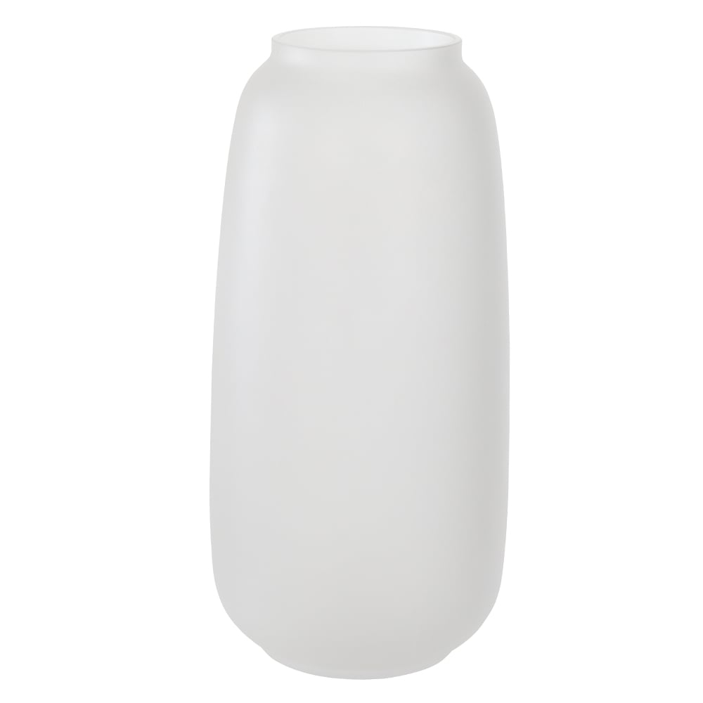 VASO DECORATIVO VIDRO (TRANSPARENTE FOSCO) 24cm 11,5d