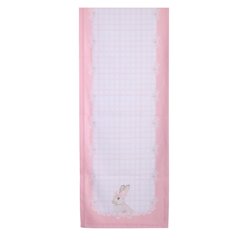 TRILHO DE MESA CANDY (ROSA) 2,3mX44cm