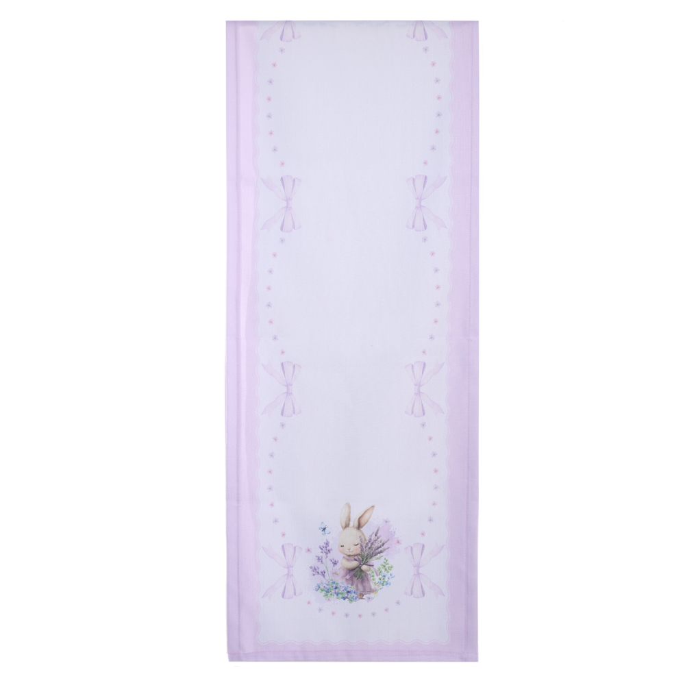 TRILHO DE MESA PROVENCAL (ROSA) 2,3mX44cm