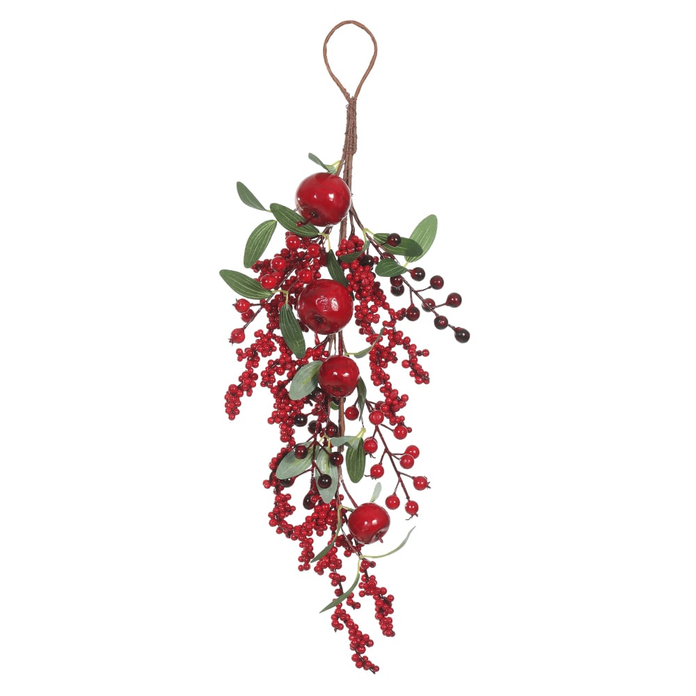 H.PINGENTE. BERRY NATAL (VERMELHO) 55cm