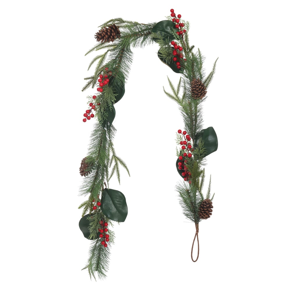 H.FESTAO NATAL C/BERRY (VERDE) 1,8m