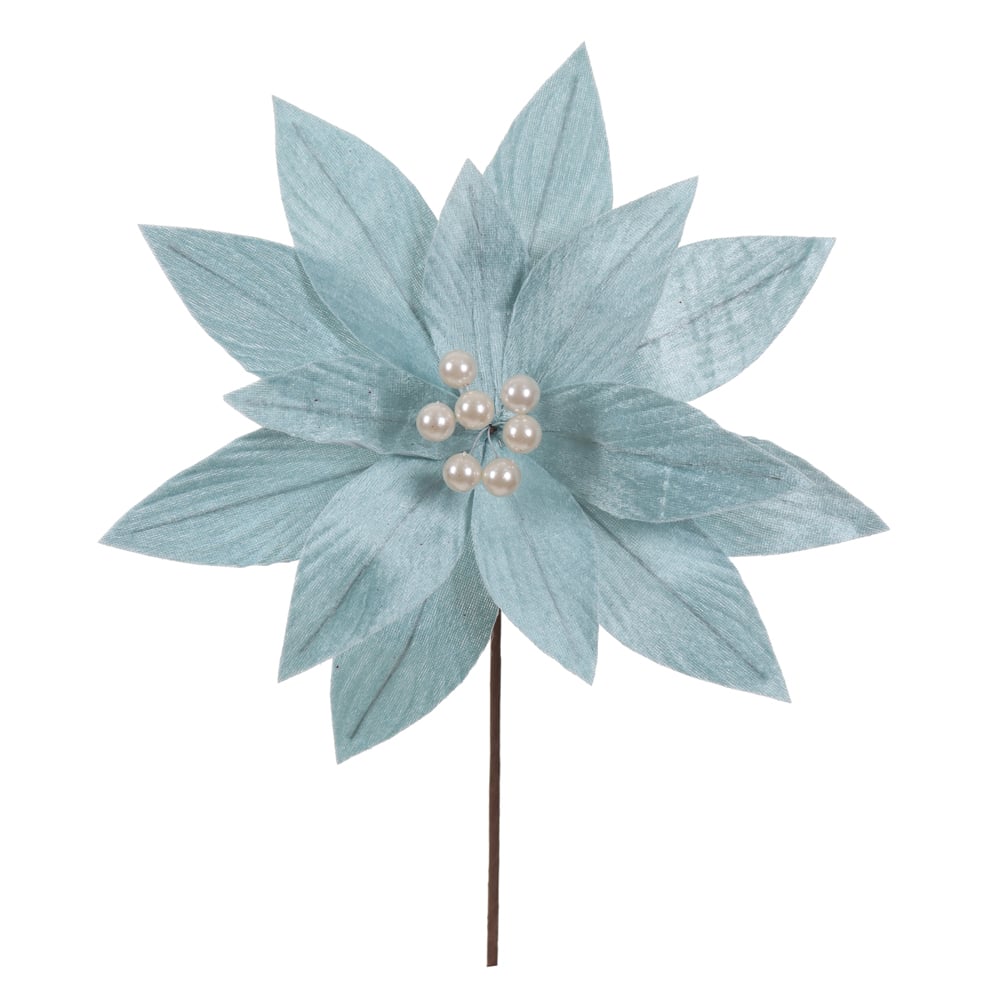 H.BICO DE PAPAGAIO NATAL AVELUDADO (AZUL CLARO) 25cm 30d 14P