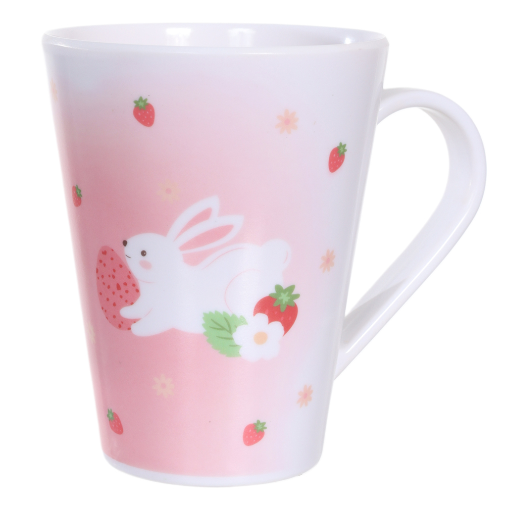 CANECA MELAMINA MORANGO 330ML (VERMELHO) 10,5X8,5cm