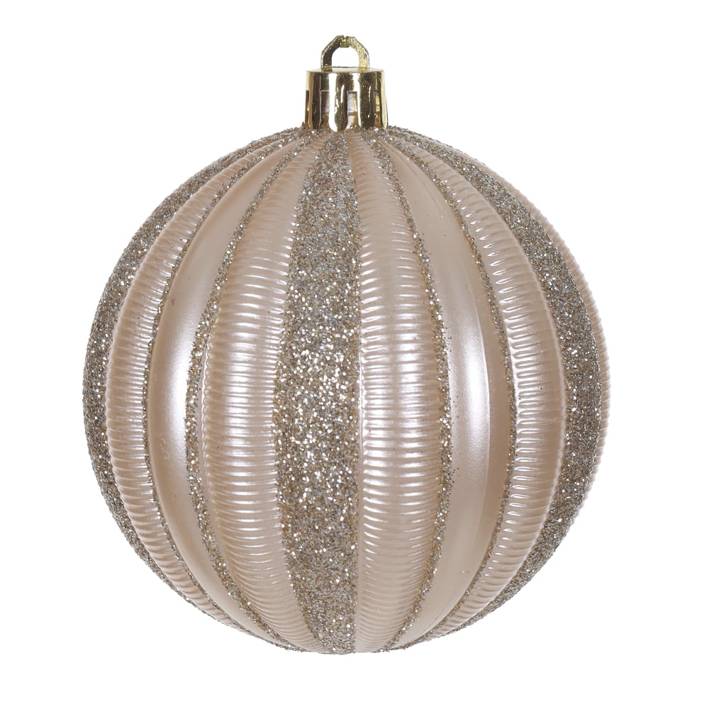 BOLAS DECORADAS (PEROLA CHAMPANHE) 8D