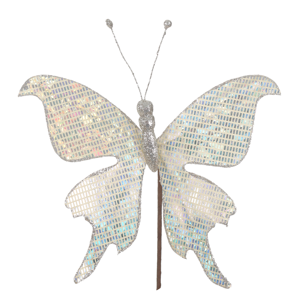 C.BORBOLETA NATAL 24D (IRIDESCENTE) 25cm