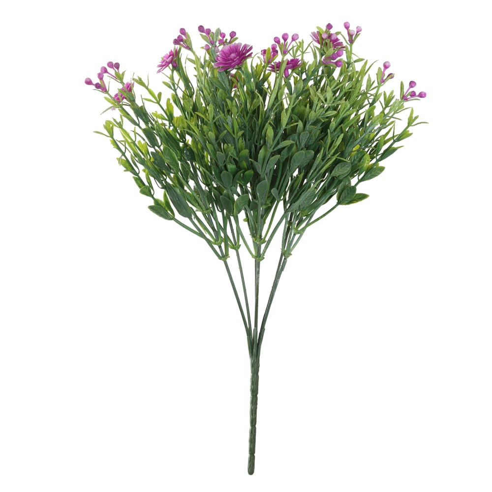 F.GRASS C/FLOR PLASTICO X7 (BEAUTY) 30cm