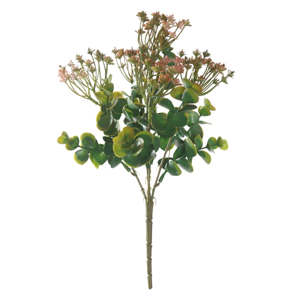 F.EUCALIPTO FLOR MINI PLASTICO X105 (MARROM OUTONO) 35cm