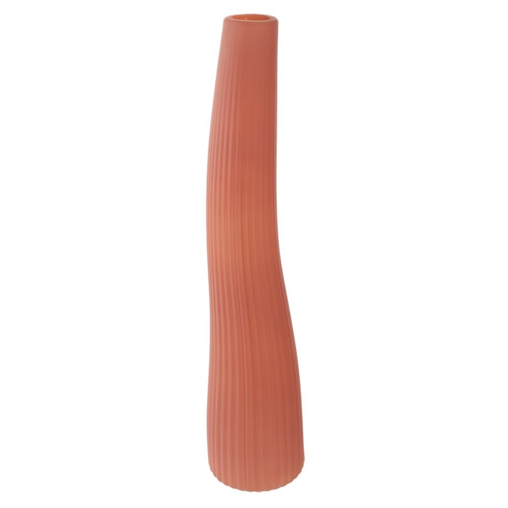 VASO DECORATIVO VIDRO (TERRACOTA) 45cm 10d