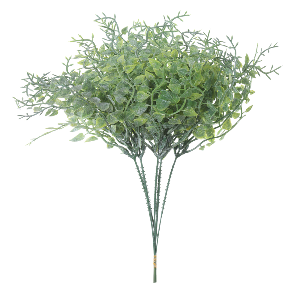 F.PICK GRASS C/POWDER PLASTICO X5 (VERDE) 27cm