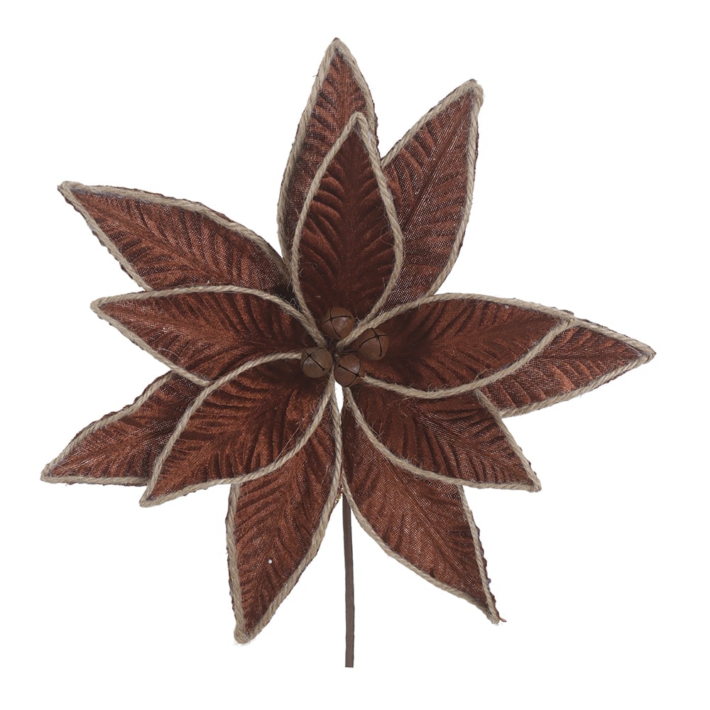 H.BICO DE PAPAGAIO NATAL AVELUDADO (MARROM) 25cm 31d 12P
