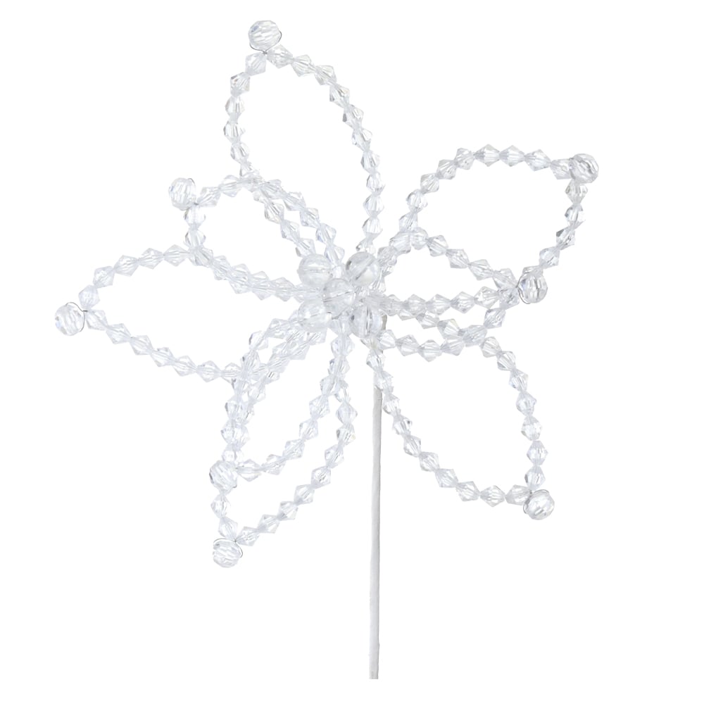 H.BICO DE PAPAGAIO NATAL (TRANSPARENTE) 25cm 25d 8P