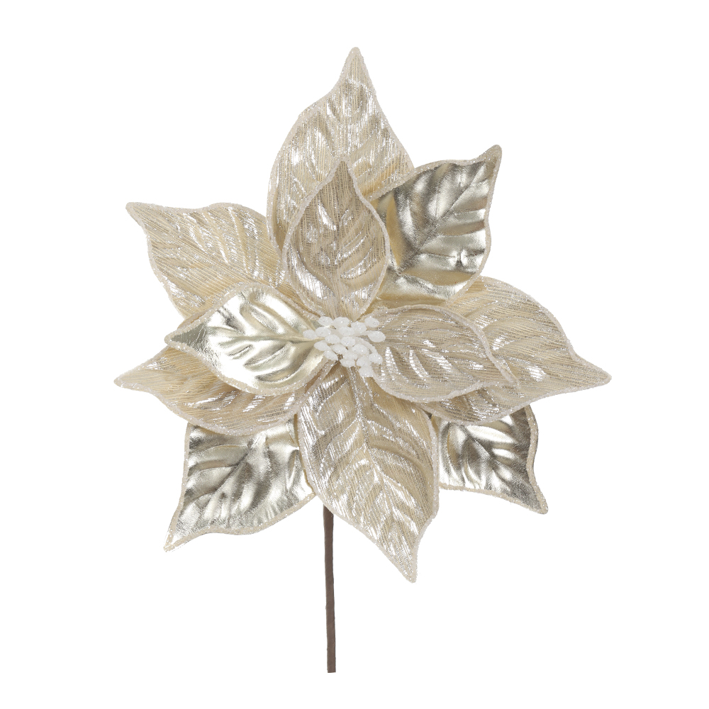 H.BICO DE PAPAGAIO NATAL AVELUDADO (BEGE) 25cm 25d 11P