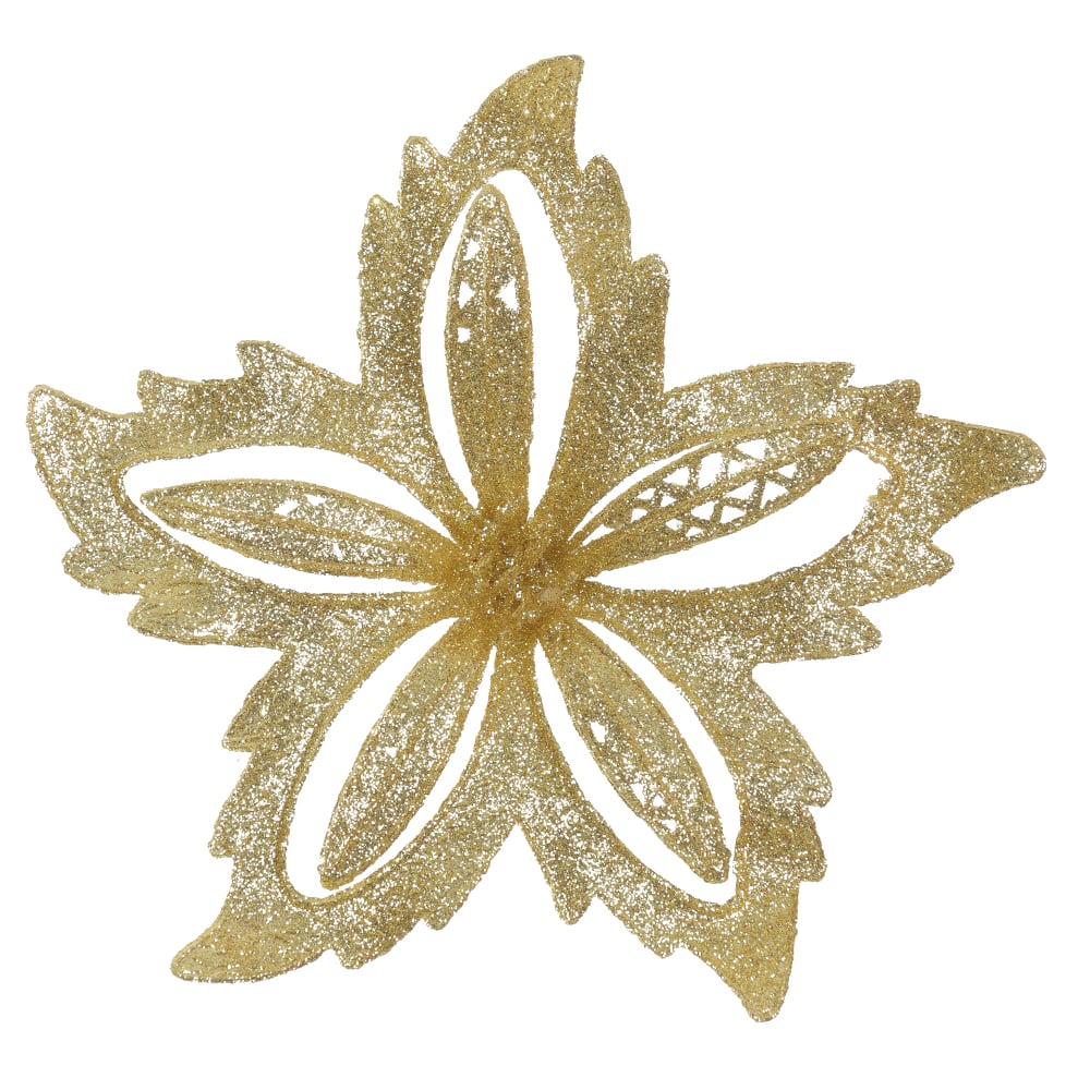 H.BICO DE PAPAGAIO NATAL C/GLITTER (DOURADO) 19cm 19d