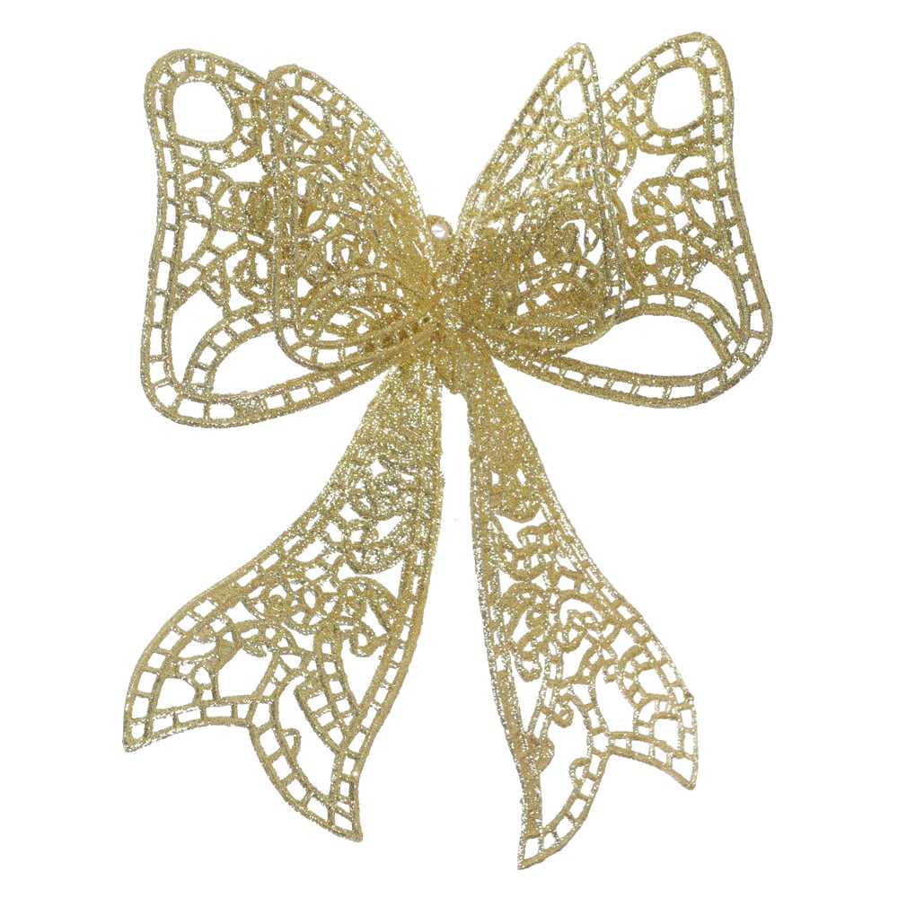 C.LACO NATAL C/GLITTER (DOURADO) 17cm