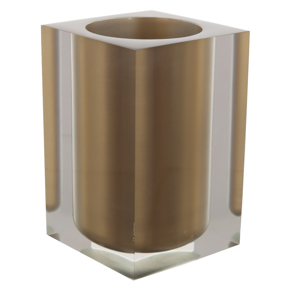 COPO POLIRESINA 170ml 10X6,7X6,7cm ECHO (DOURADO)