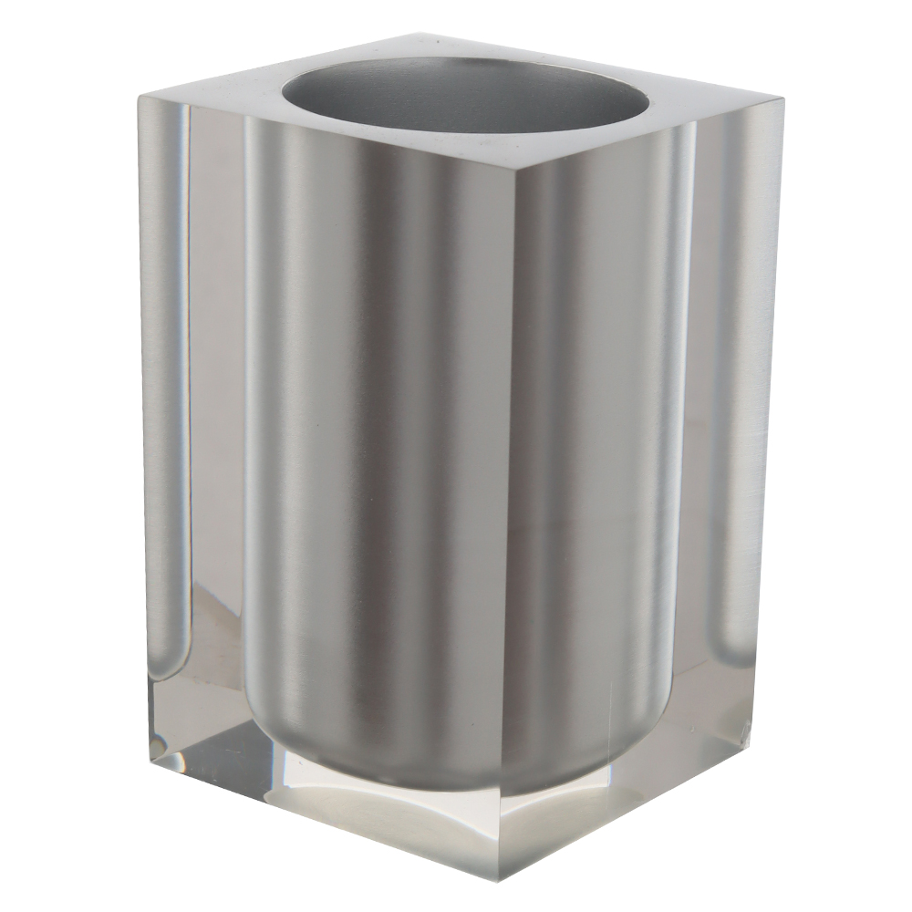 COPO POLIRESINA 170ml 10X6,7X6,7cm ECHO (PRATA)