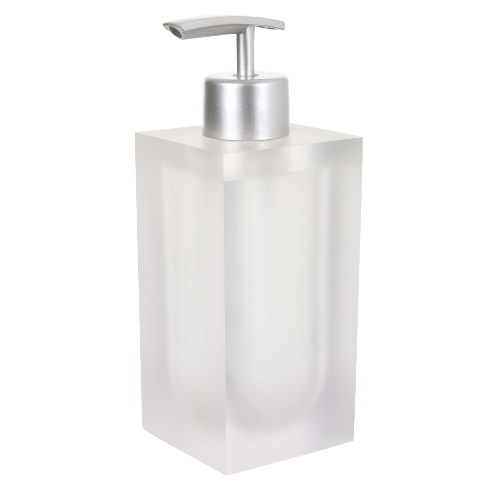 PORTA SABONETE POLIRESINA 185ml 16,3X5,9X5,9cm GLACIAL FROSTY (TRANSPARENTE)