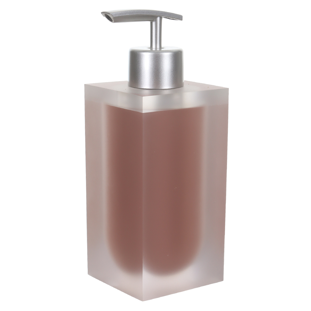 PORTA SABONETE POLIRESINA 185ml 16,3X5,9X5,9cm GLACIAL FROSTY (TERRACOTA)