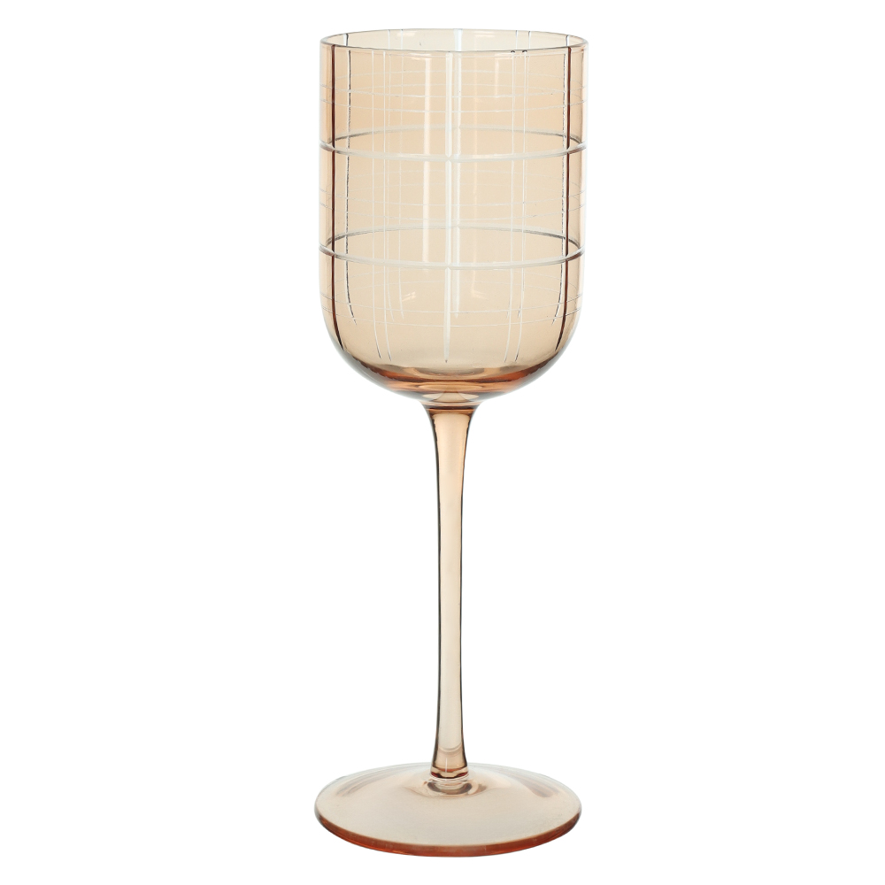 CJ TACA VINHO 370ml 23X7,5cm C/4 PCS GAYA (AMBAR)