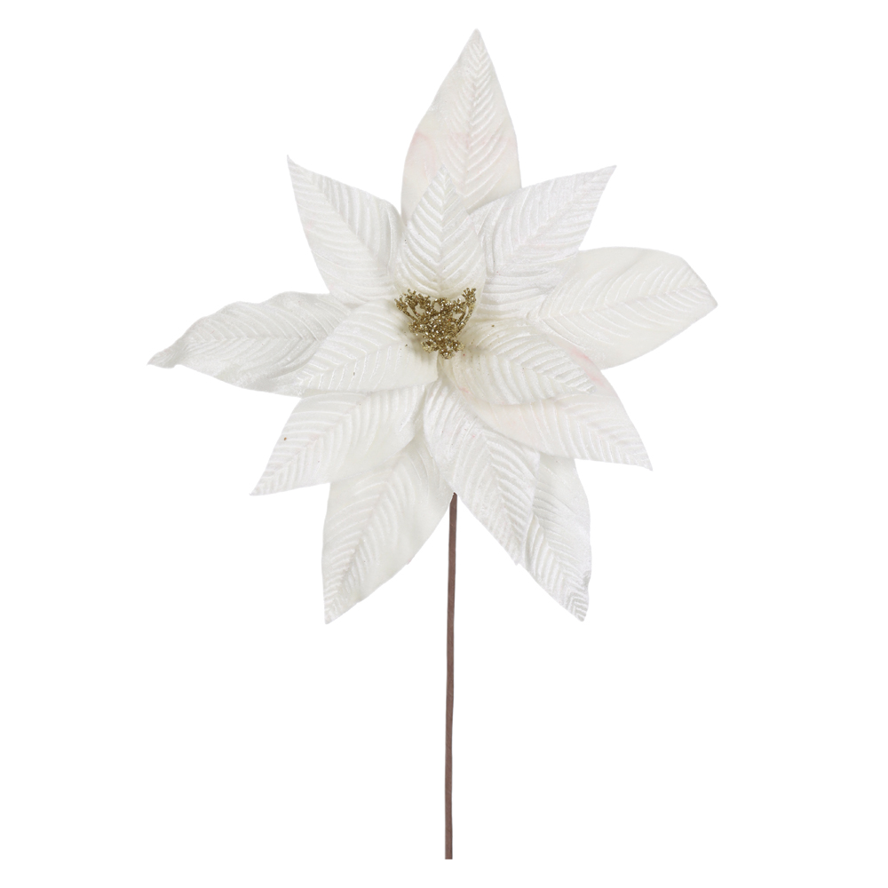 H.BICO DE PAPAGAIO NATAL AVELUDADO (OFF WHITE) 25cm 34d 12P