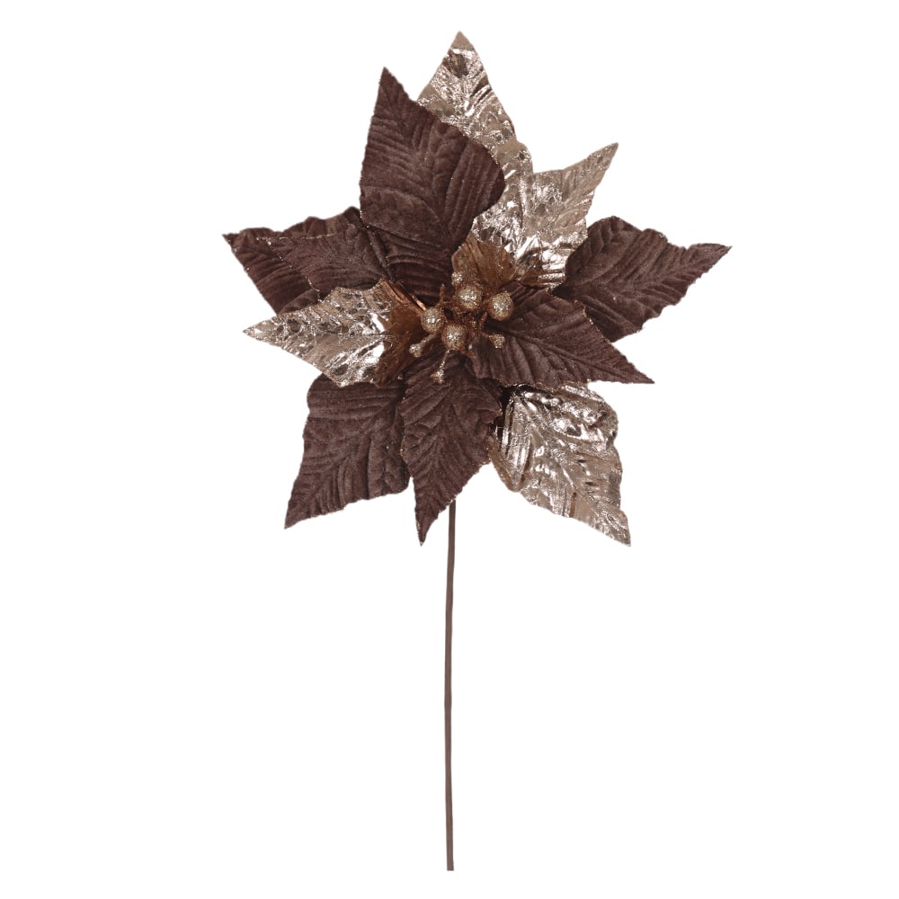 H.BICO DE PAPAGAIO NATAL AVELUDADO (MARROM) 25cm 31d 11P