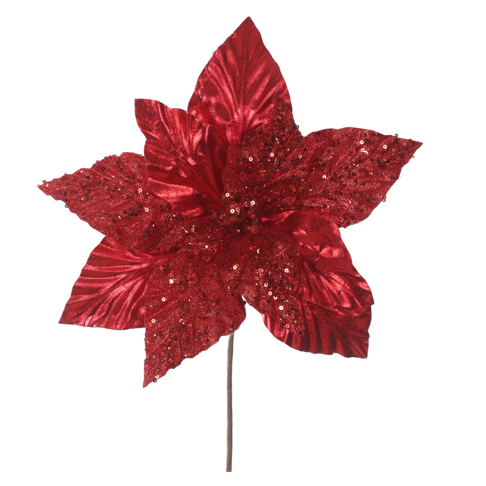 H.BICO DE PAPAGAIO NATAL (VERMELHO) 25cm 32d 9P