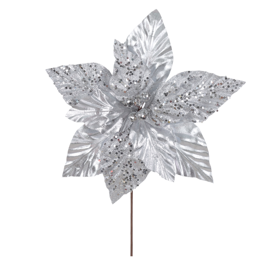 H.BICO DE PAPAGAIO NATAL (PRATA) 25cm 32d 9P