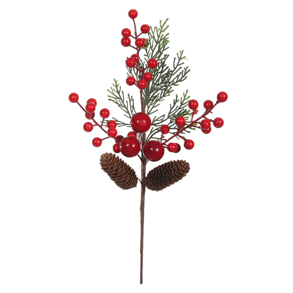 H.BERRY NATAL C/PINHA (VERMELHO) 50cm
