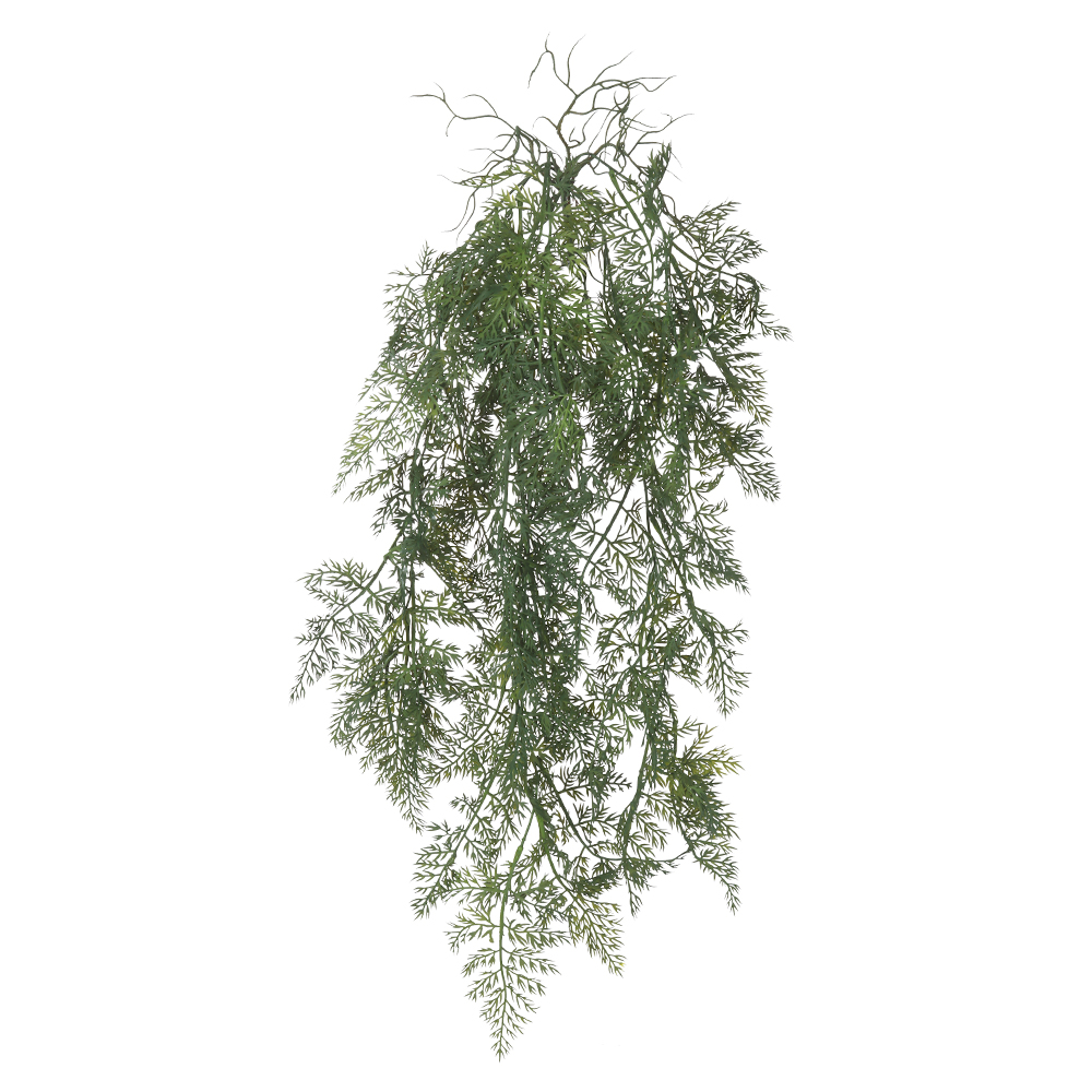 F.SAMAMBAIA PENDURAR C/PRINT PLASTICO X45 (VERDE) 78cm