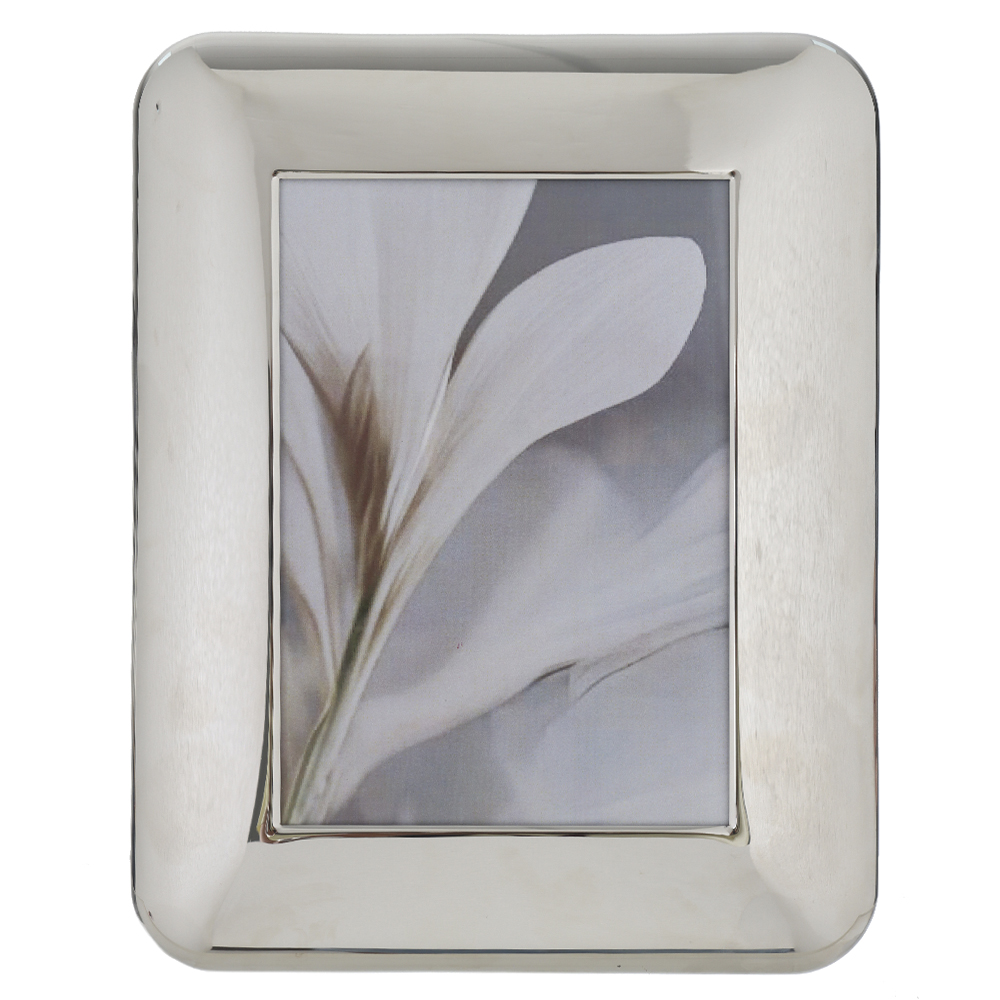 PORTA RETRATO METAL FTO 13X18 INFINITY (PRATA) 23,4X18,7X3cm