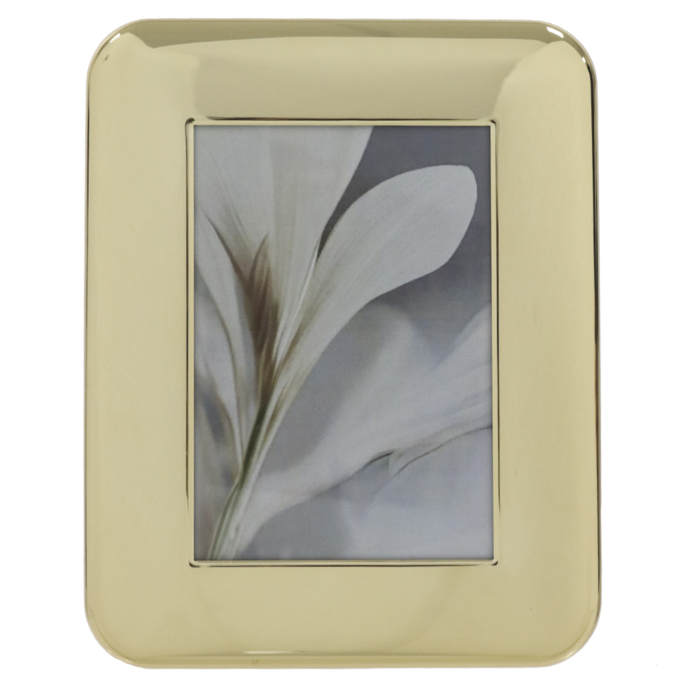 PORTA RETRATO METAL FTO 10X15 INFINITY (DOURADO) 19,8X15,8X3cm