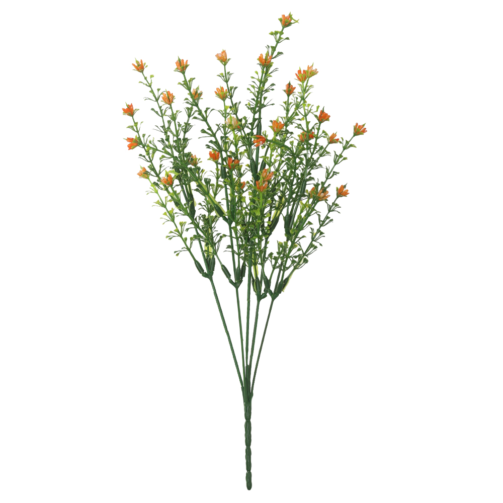 F.FLOR MINI PLASTICO X35 (LARANJA) 35cm