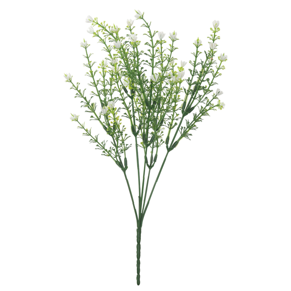 F.FLOR MINI PLASTICO X35 (BRANCO) 35cm