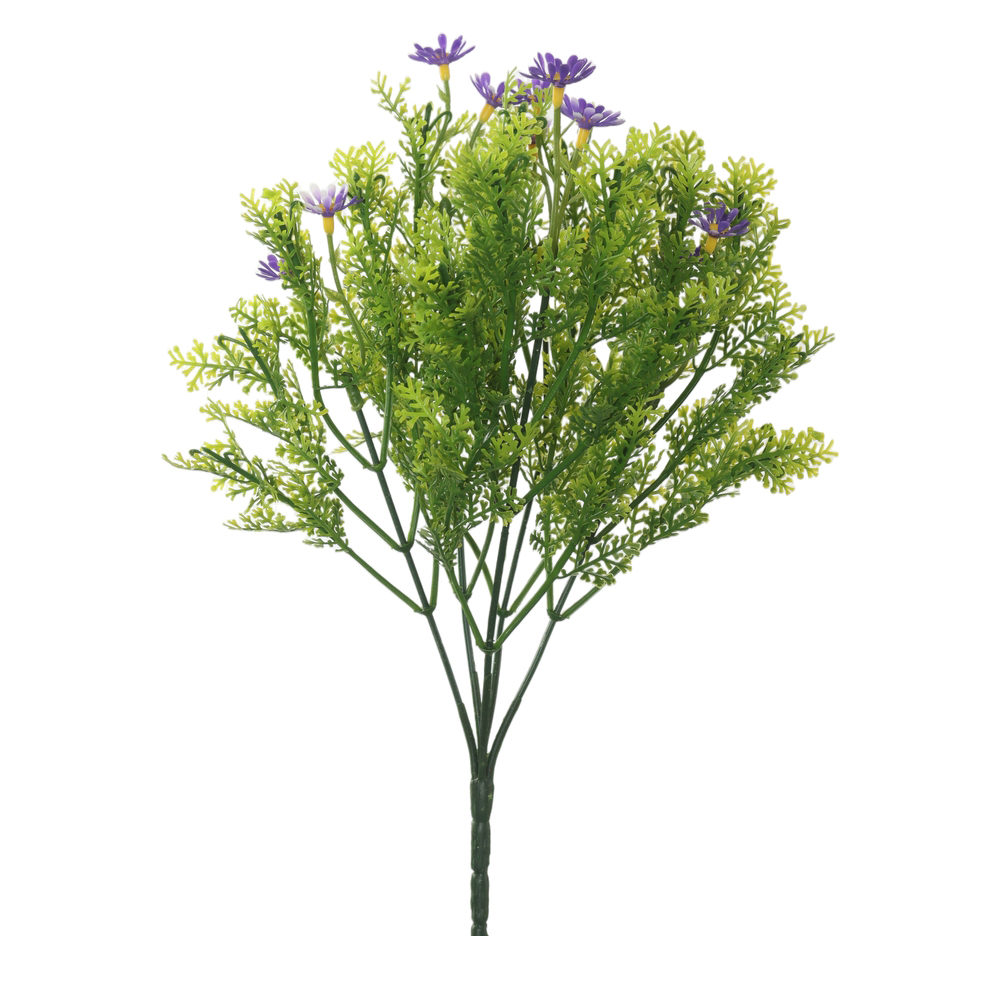 F.FLOR MINI PLASTICO X10 (PURPURA) 33cm