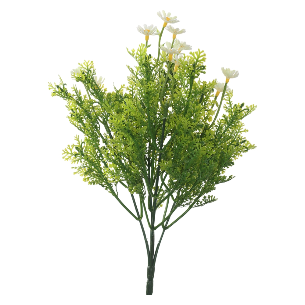 F.FLOR MINI PLASTICO X10 (BRANCO) 33cm