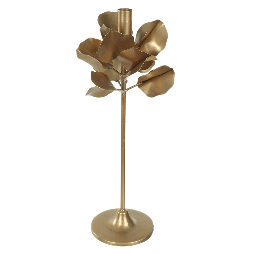 CASTICAL  DECORATIVO METAL (DOURADO) 40X17cm
