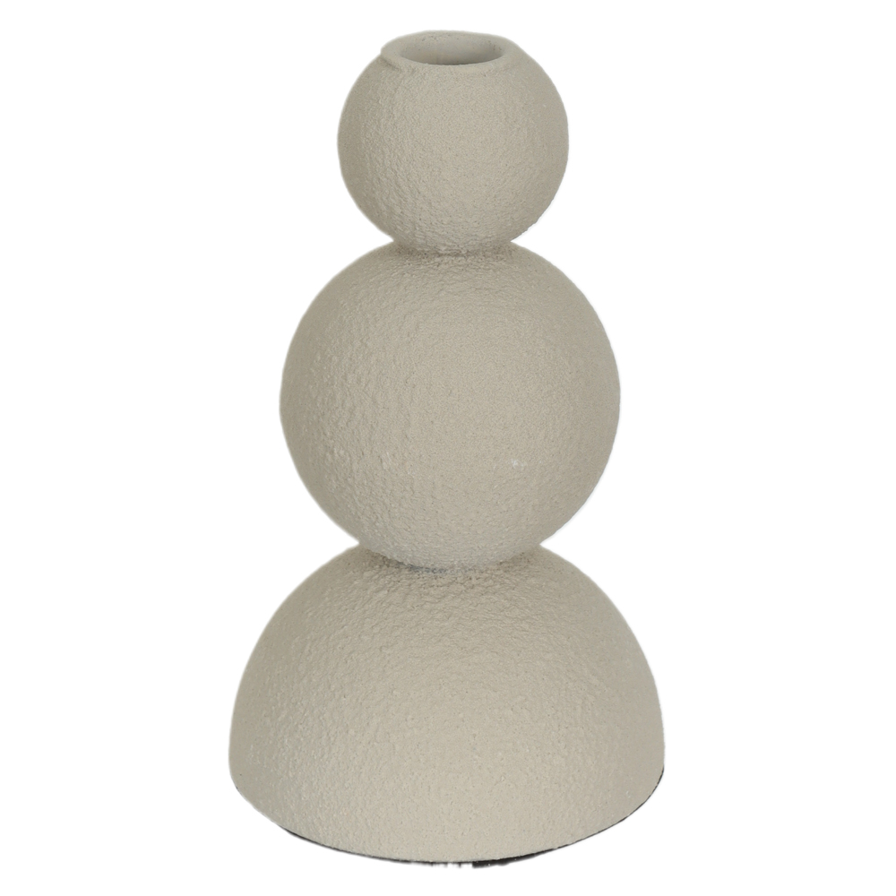 CASTICAL  DECORATIVO METAL (OFF WHITE) 17,5X10cm