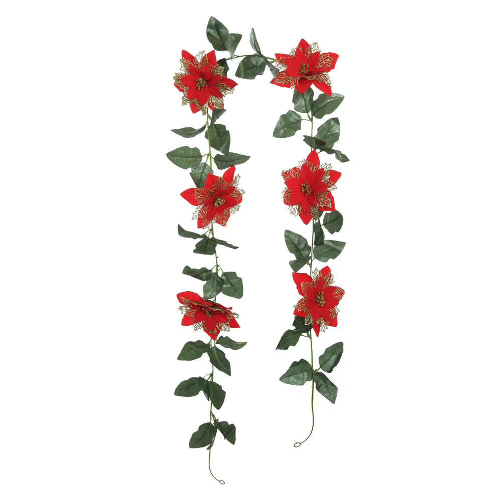 BICO DE PAPAGAIO AVELUDADO NATAL (VERMELHO GLITTER DOURADO) 2m 15D