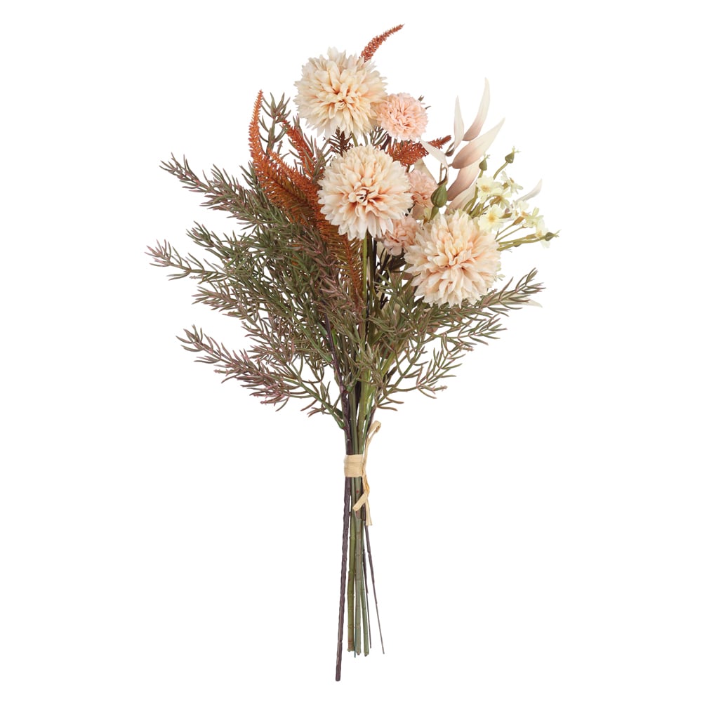 B.MUM MISTO RAMALHETE X9 (PALHA OUTONO) 50cm