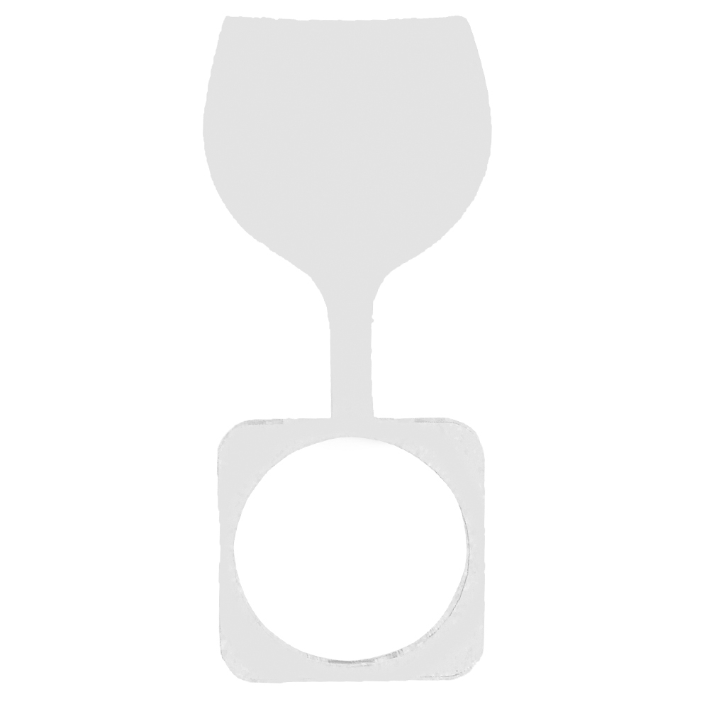 PORTA GUARDANAPO ACRILICO TACA (TRANSPARENTE) 10X4CM