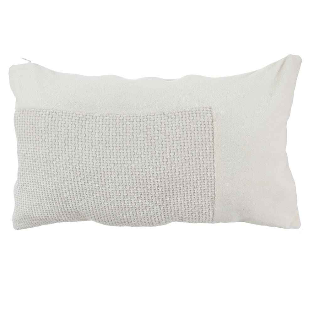 ALMOFADA POLIESTER BAGUETE TEXTURE (OFF WHITE) 30X50cm