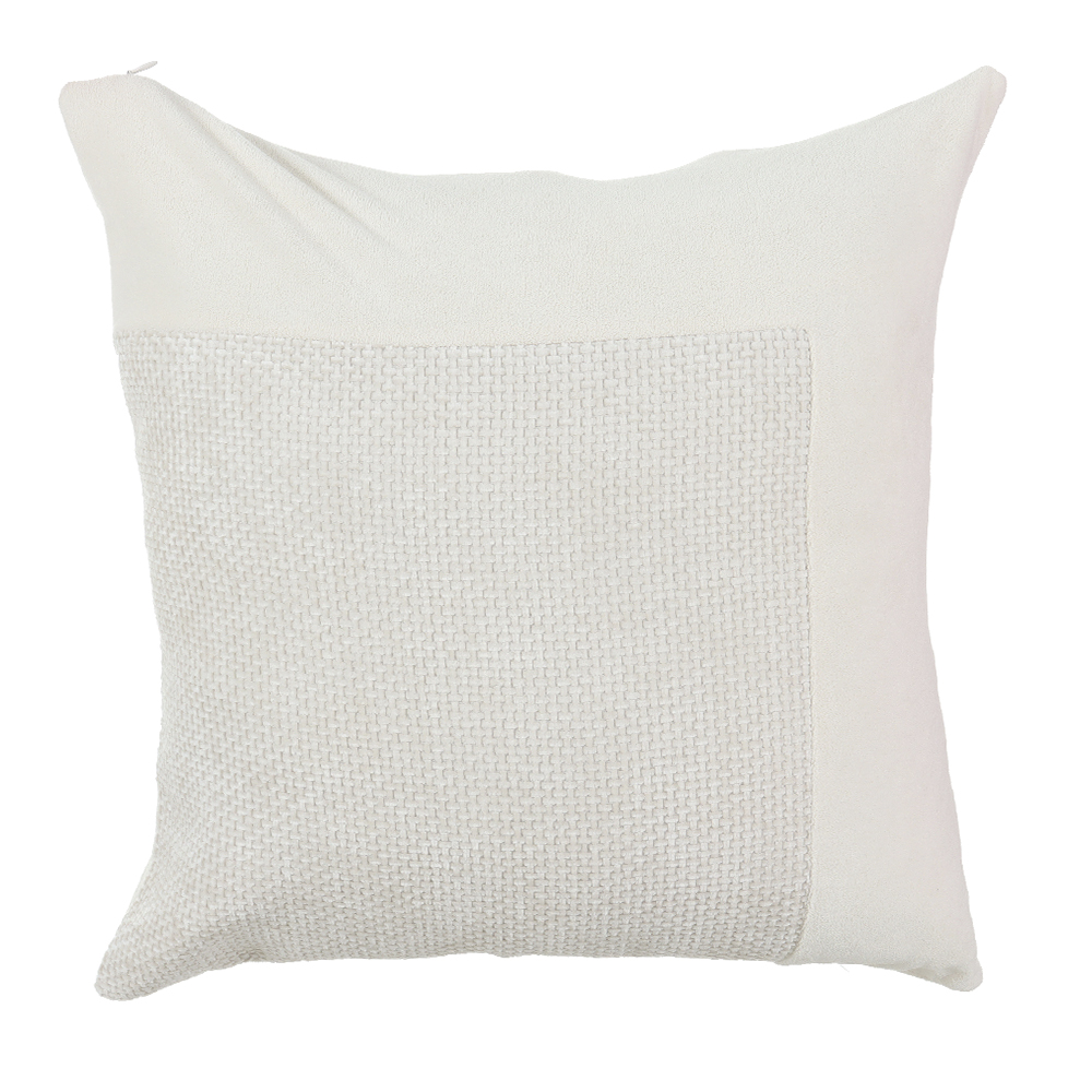 ALMOFADA POLIESTER TEXTURE (OFF WHITE) 50X50cm